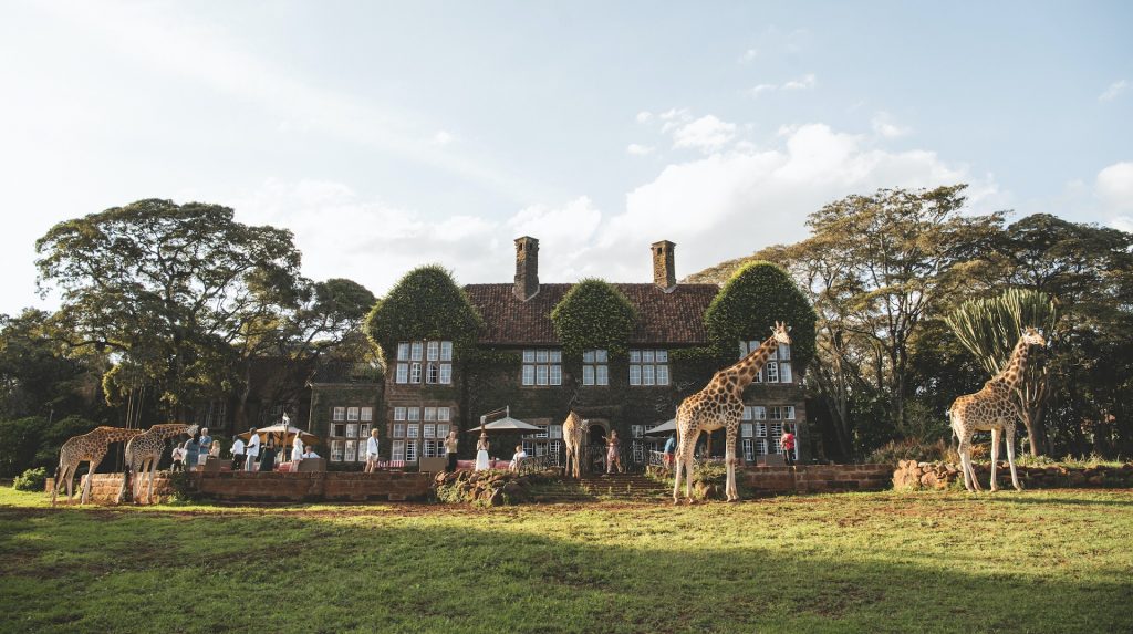 safari lusso kenya - giraffe manor